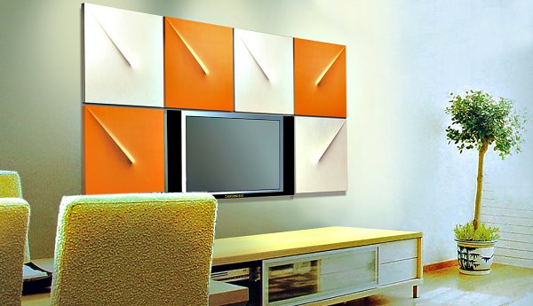 福建地中海建材-波爾魔塊背景墻