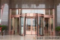 寶創(chuàng)銅門旋轉(zhuǎn)門 專業(yè)旋轉(zhuǎn)門訂做